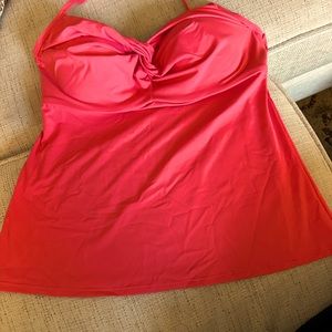 Athleta Tankini Bathing Suit Top 34 B/C